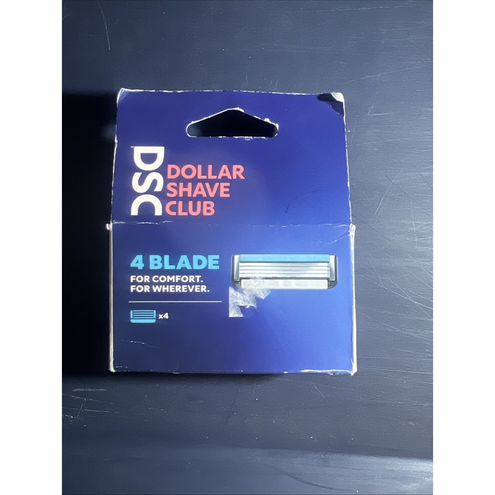Dollar Shave Club 4 Blade 4 Cartridge Refill